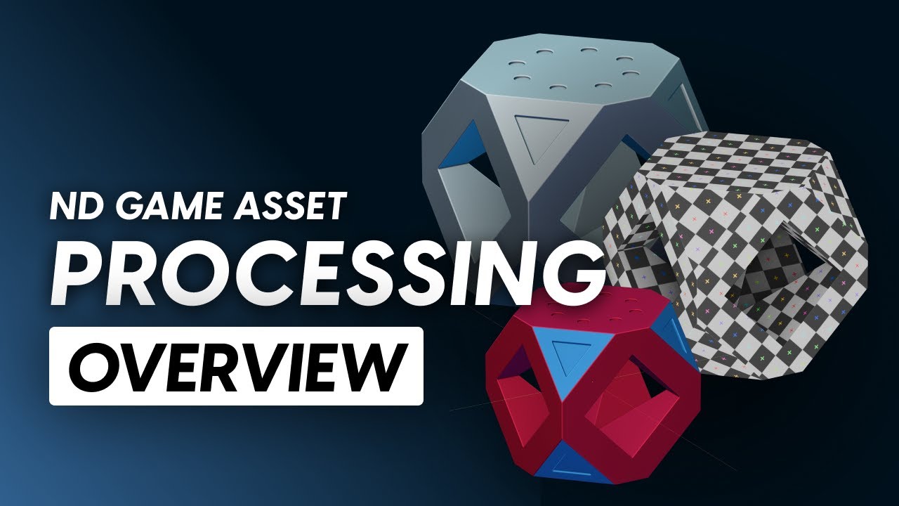 Non-destructive Game Asset Processing in Blender