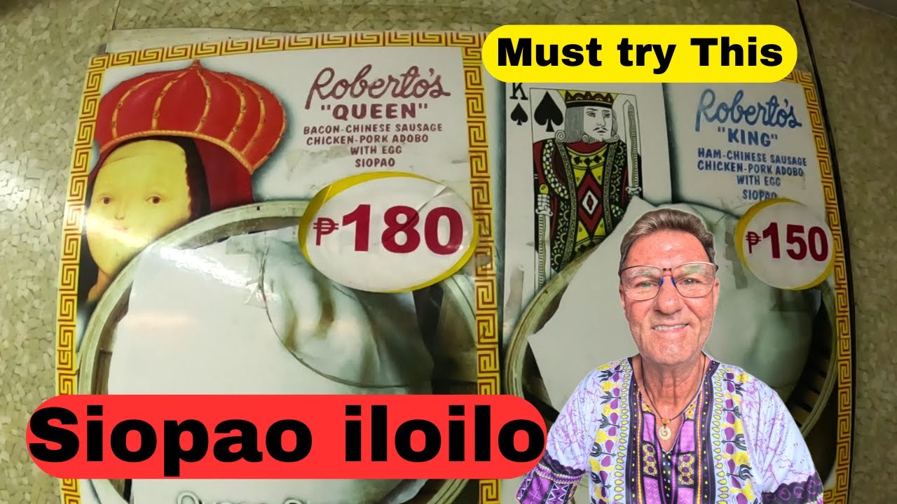 Iloilo Philippines Famous Roberto's siopao