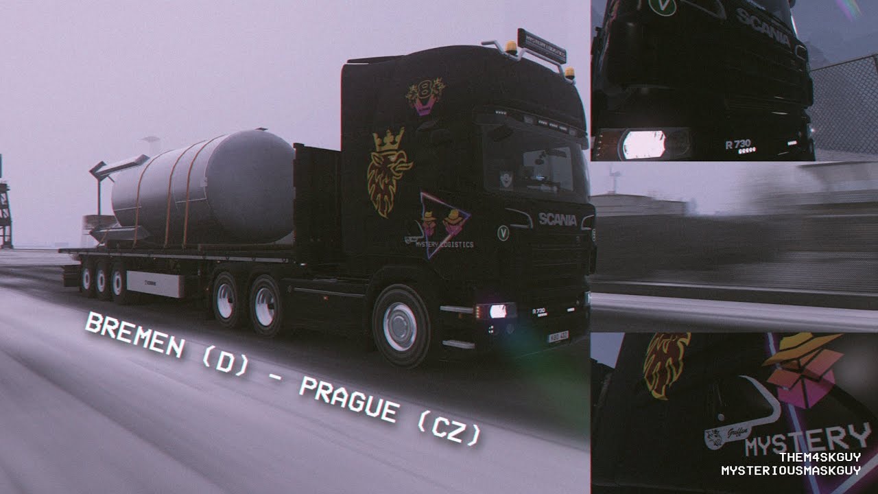 Scania R730 | Bremen to Prague | Euro Truck Simulator 2