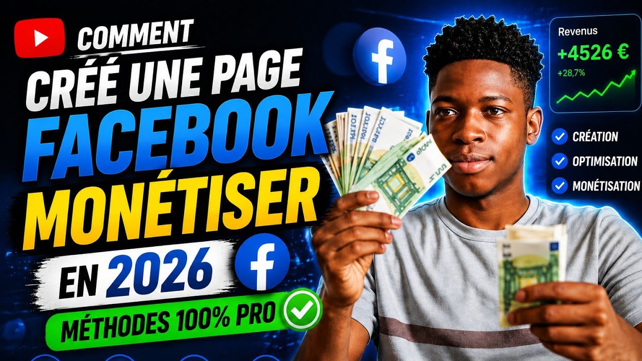 ✅ Créer une Page Facebook Monétisée en 2025 (Méthode Simple)