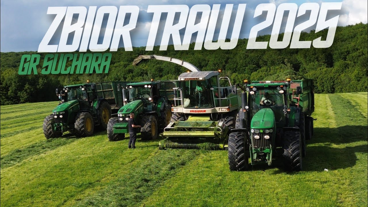 ZBIOR ✔ TRAW ✔ 2025 GR SUCHARA ✔ NA 3X ✔ JOHN DEERE 7830