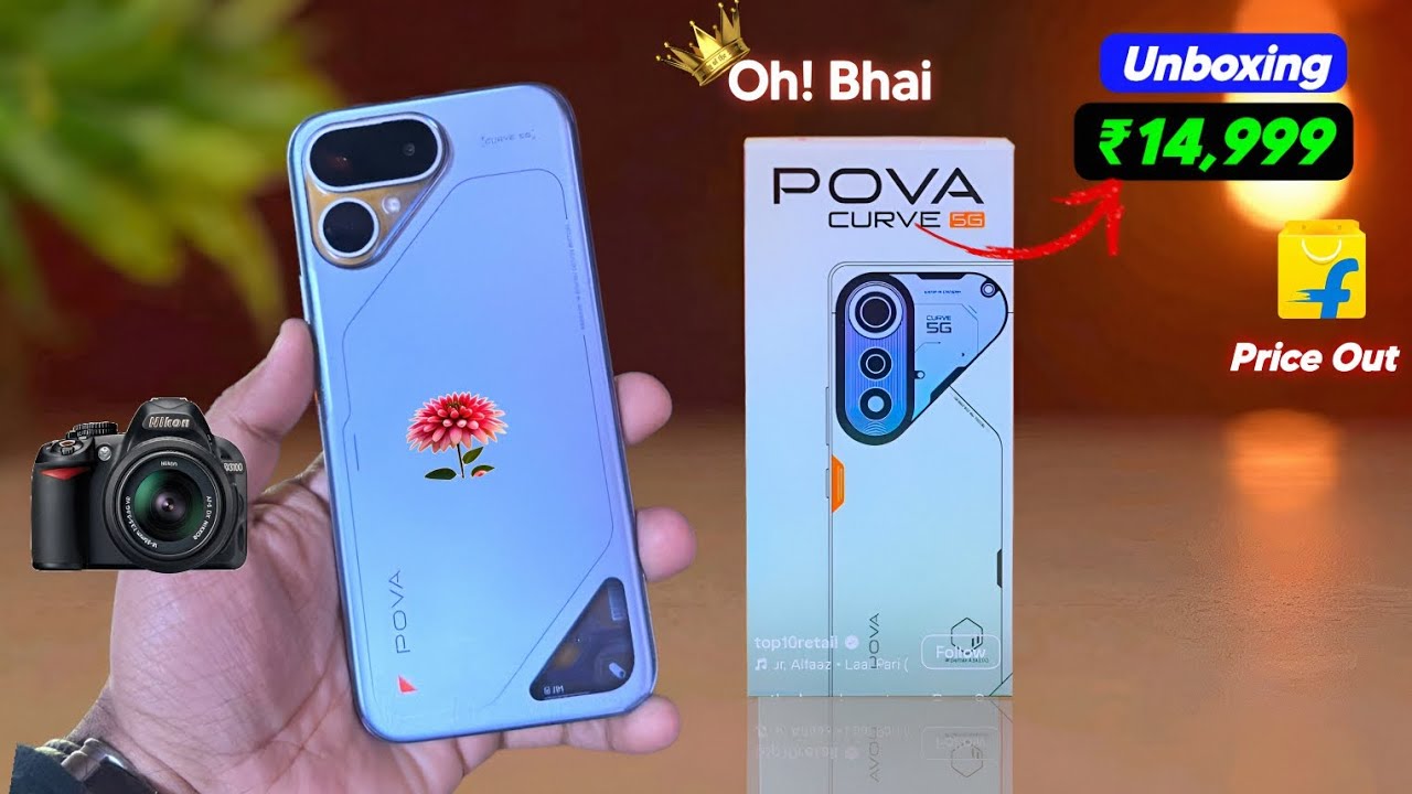 Tecno POVA Curve 2 5G Unboxing Review | Camera Test| Tecno Pova Curve 2 5G Launch Date India & Price