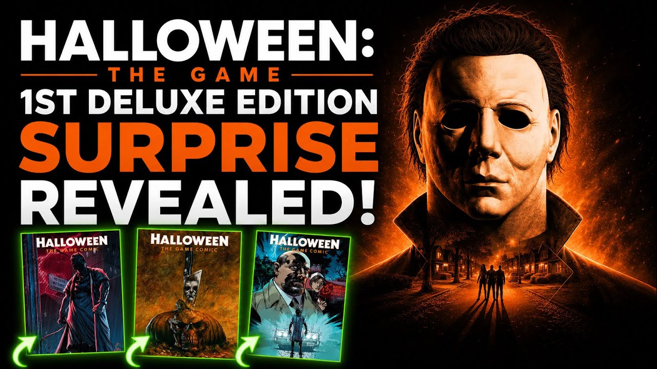 HALLOWEEN: THE GAME | Раскрыт первый сюрприз Deluxe Edition! ОРИГИНАЛЬНЫЙ КОМИКС!