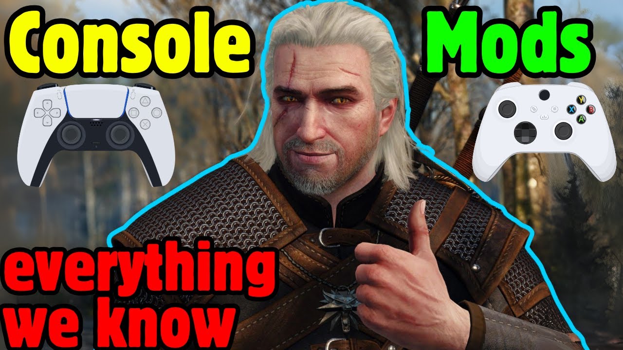 CONSOLE MODS are Coming to WITCHER 3 (PS5 & Xbox)