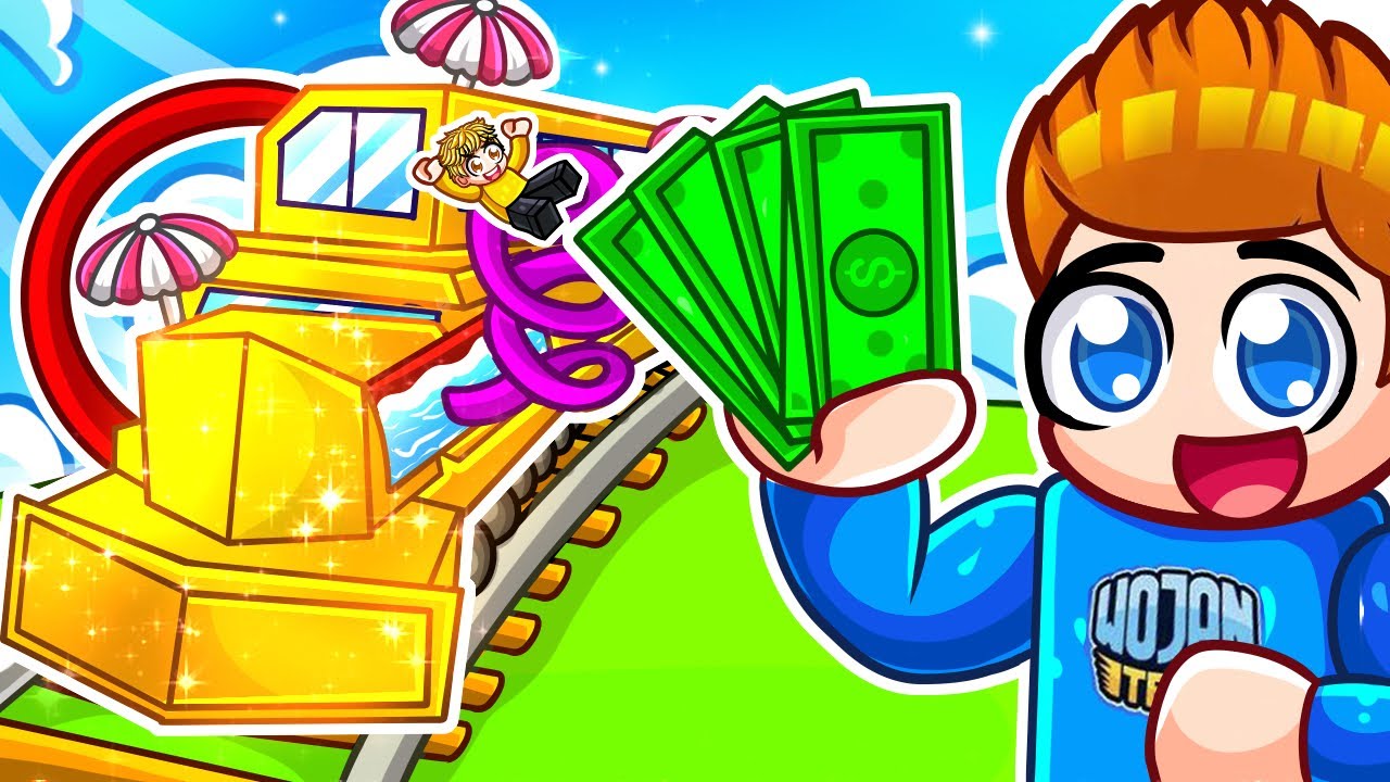 ZBUDOWAŁEM POCIĄG za 1,000,000$ w Roblox!