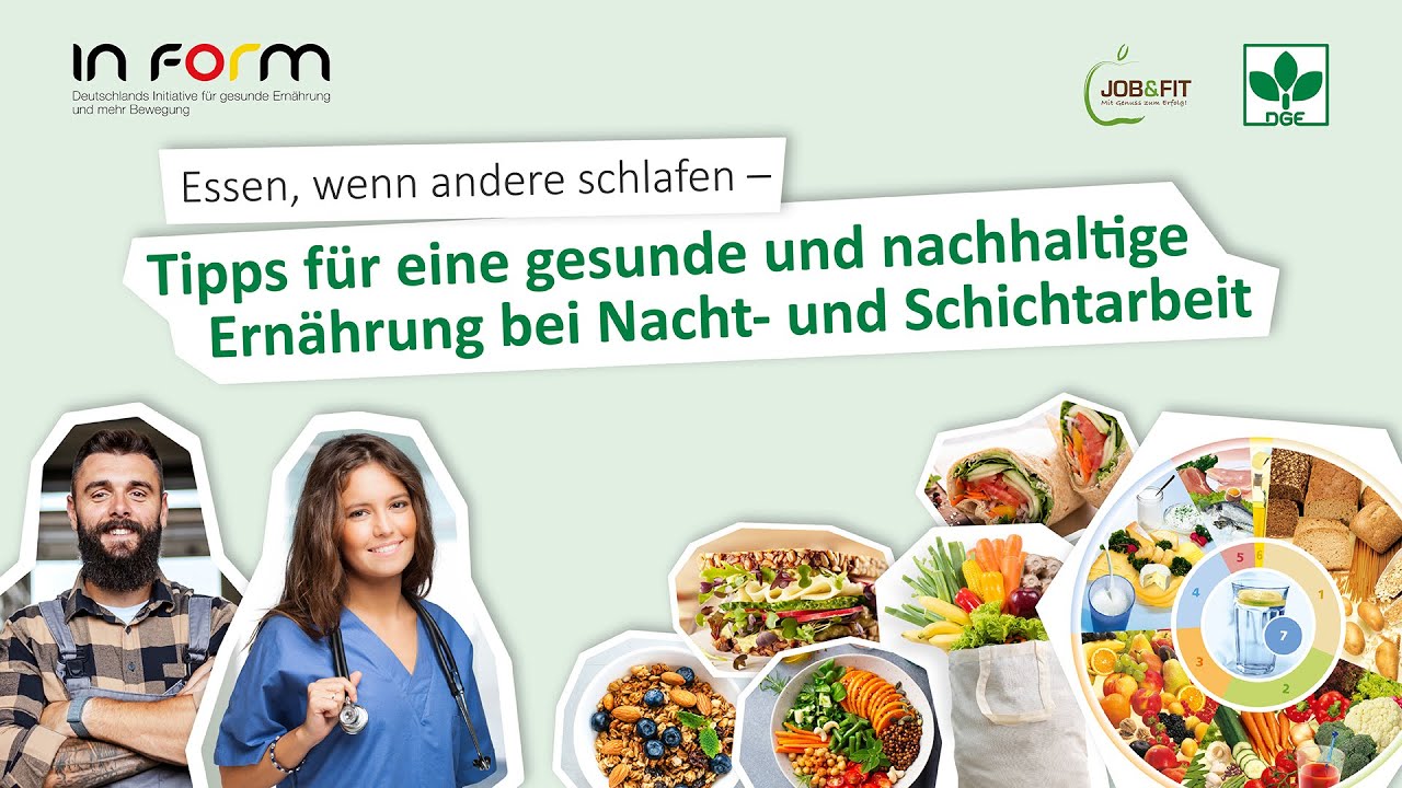 Warum spielt die Ernährung bei Schicht- und Nachtarbeit eine entscheidende Rolle?