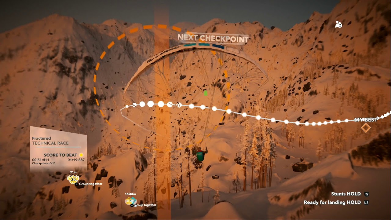 Steep - Fractured Gold medal