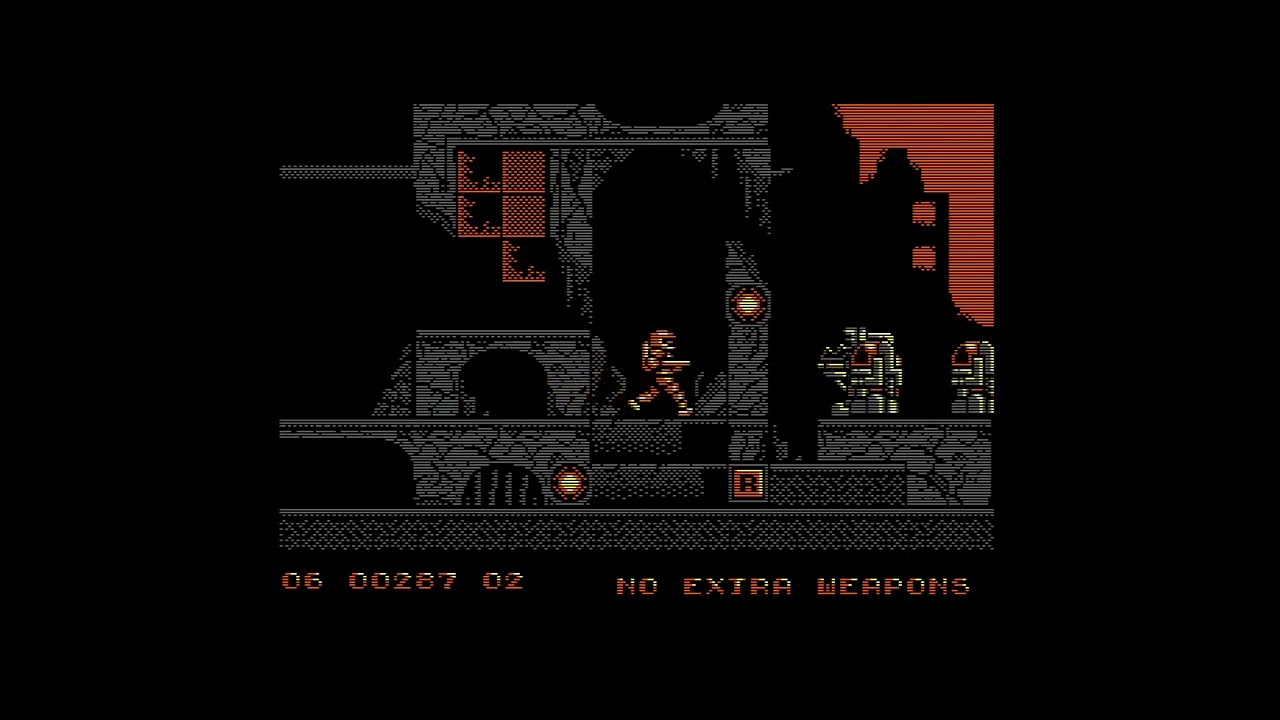 Monument (Amstrad CPC). Score: 539 [No farming]. Screen: 7 #platforminggame #retrogaming #amstrad
