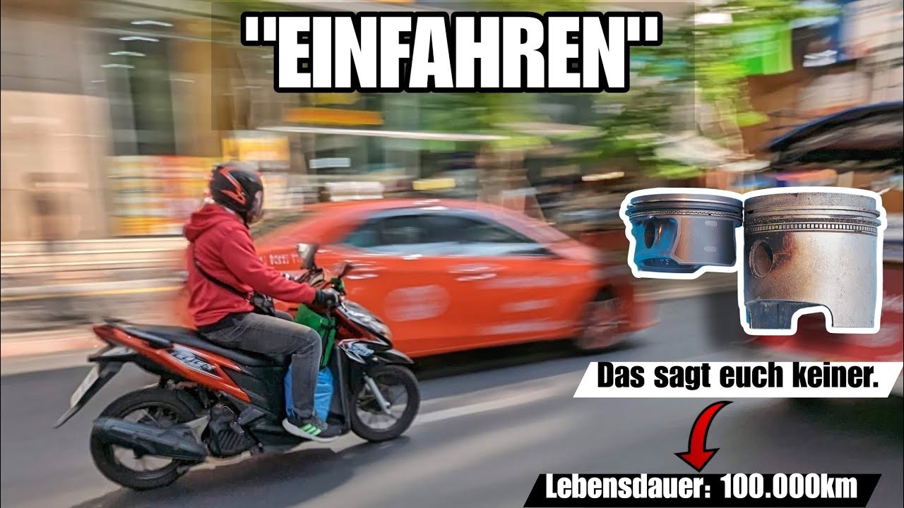 SO fährst du einen Roller richtig ein! 2025
