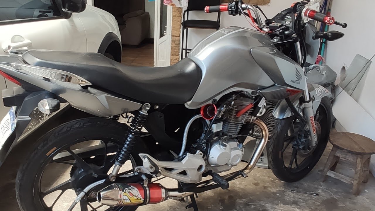 Titan 160 pistão 70mm no álcool tbi 300 flex primeira partida