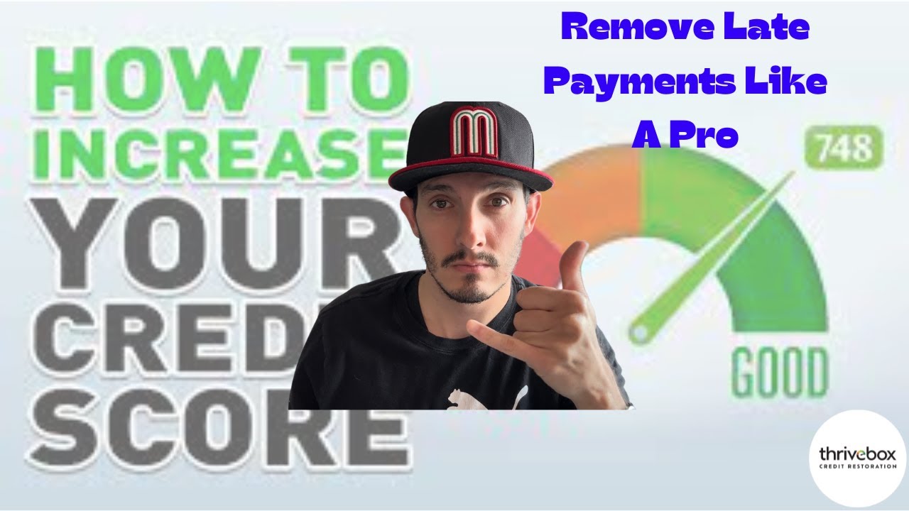How To Remove Late Payments From Your Credit Report. #diycreditrepair #creditscoretips