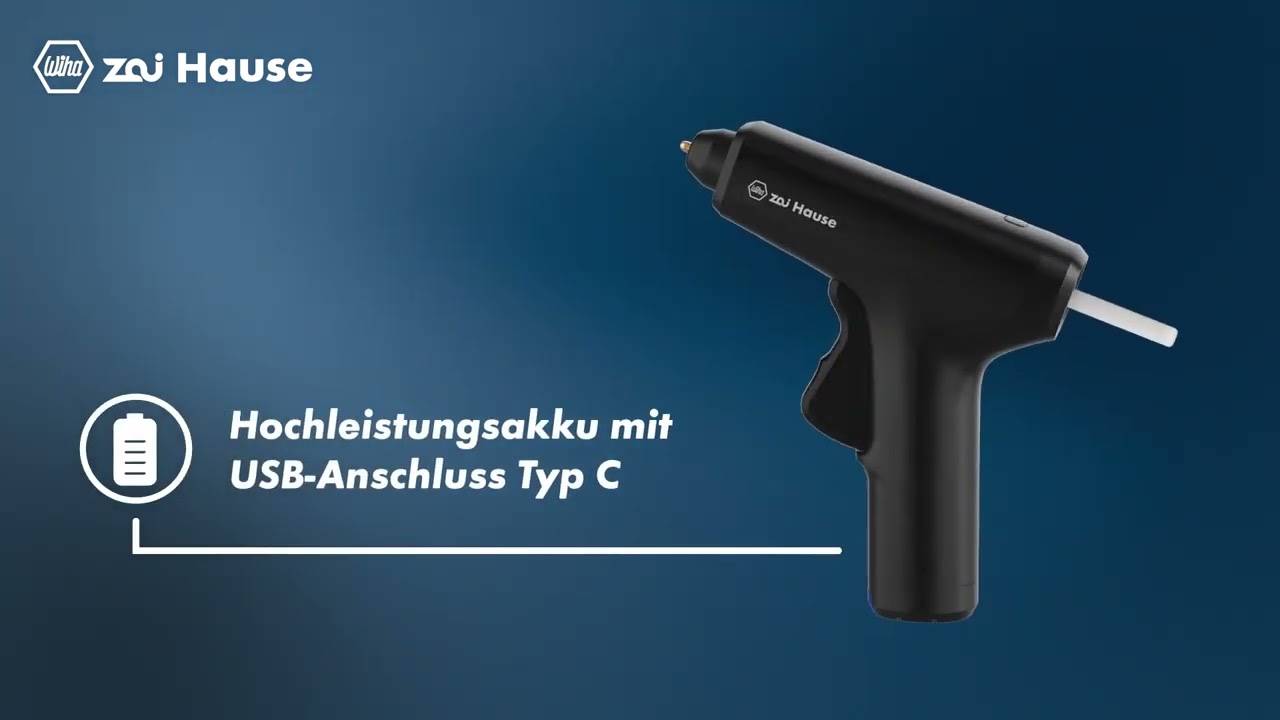 Wiha zai Hause Heissklebepistole