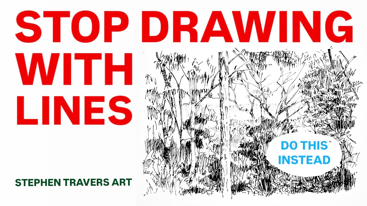 STOP Drawing With Lines!