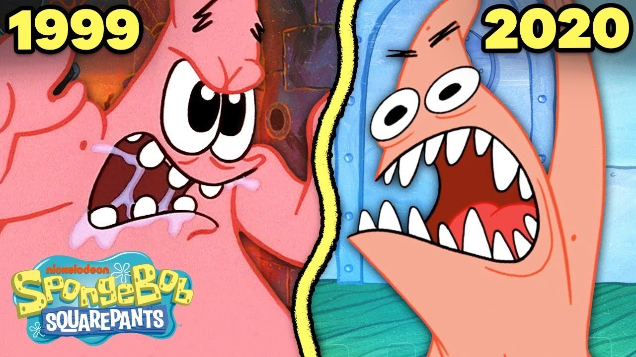 Patrick Timeline 😡 Freak Out Moments Through the Years | SpongeBob