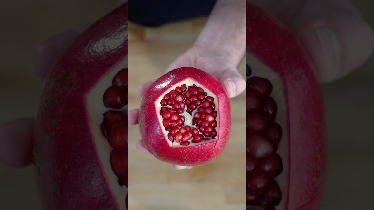 HOW PRO CHEFS PEEL POMEGRANATES?!?!