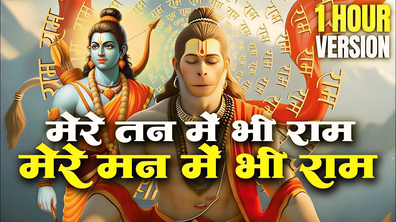 मेरे तन में भी राम मेरे मन में भी राम | Ram Naam Kirtan | Ram Naam | Ram Dhun | Mere Man Me Bhi Ram