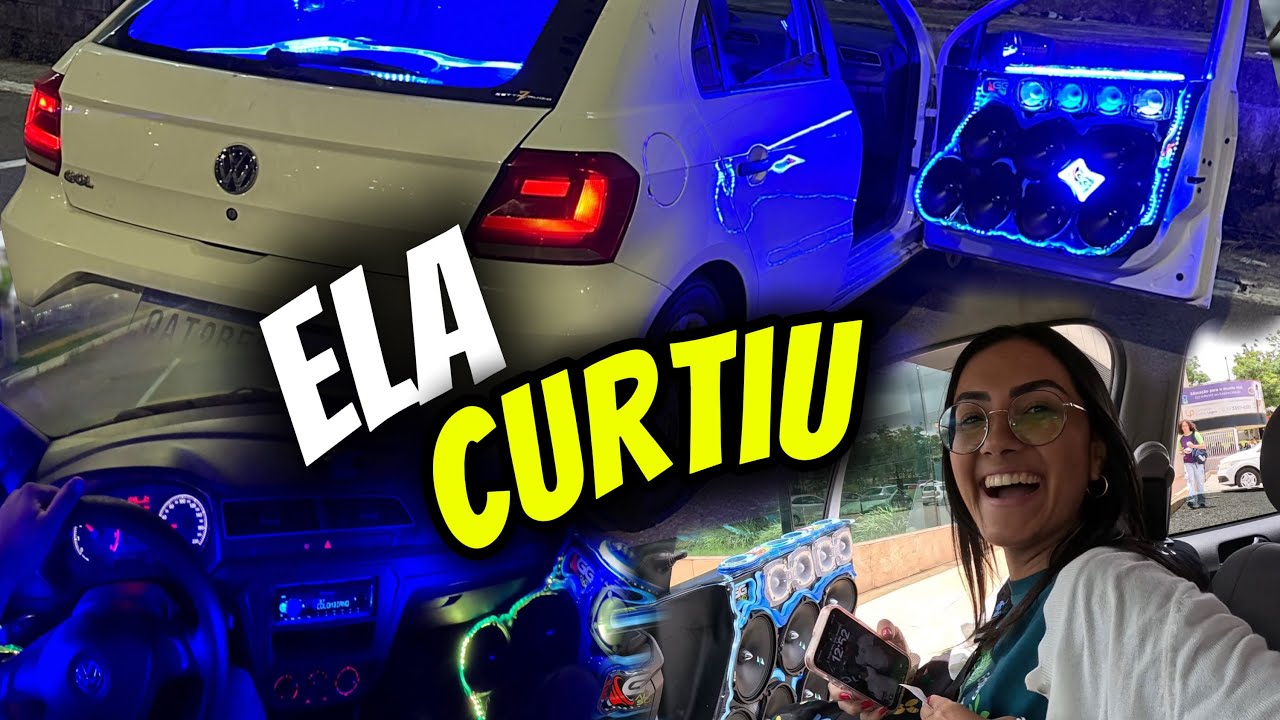 ROLÊ BRABO no GOL com SOM 🫨 / BUSQUEI minha NAMORADA no TRABALHO com CARRO DE SOM - GG Auto Som