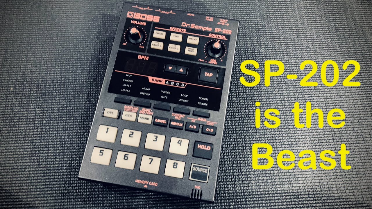 Boss SP-202 Beat Making