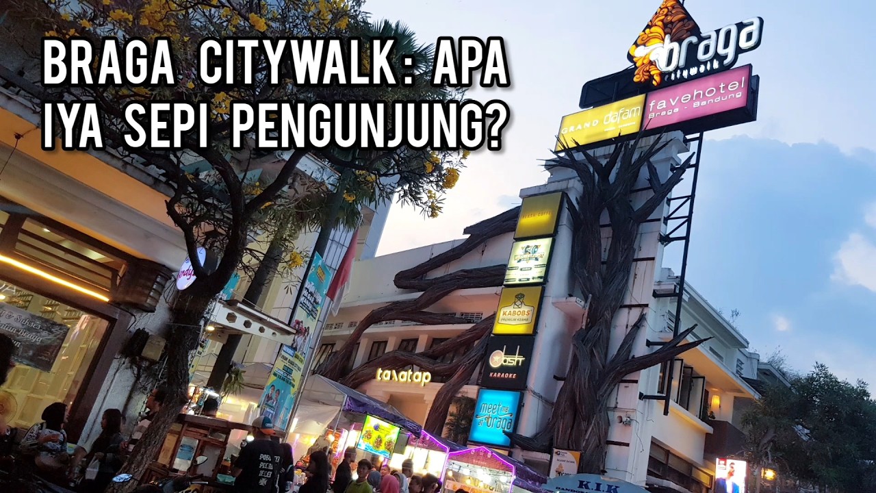 Braga CityWalk Bandung : Apa Benar Mall Heritage Ini Kini Sepi Pengunjung? Padahal Lokasinya Juara?