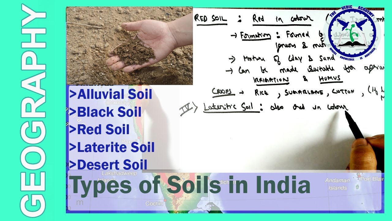 Types of Soils in India | Indian Geography | by TVA