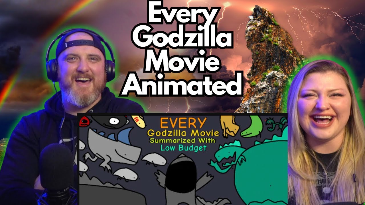 Every Godzilla Movie Summarized In Low Budget @BreezerTheWeezer | HatGuy & @gnarlynikki React