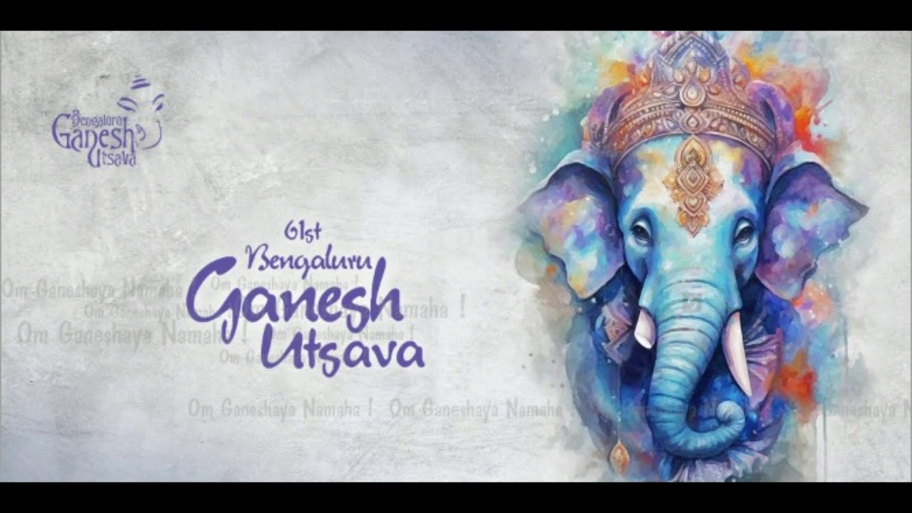 Pandit Dr. Pravin Godkhindi & Shadaj Godkhindi live @ 61st Bengaluru Ganesh Utsava 2023