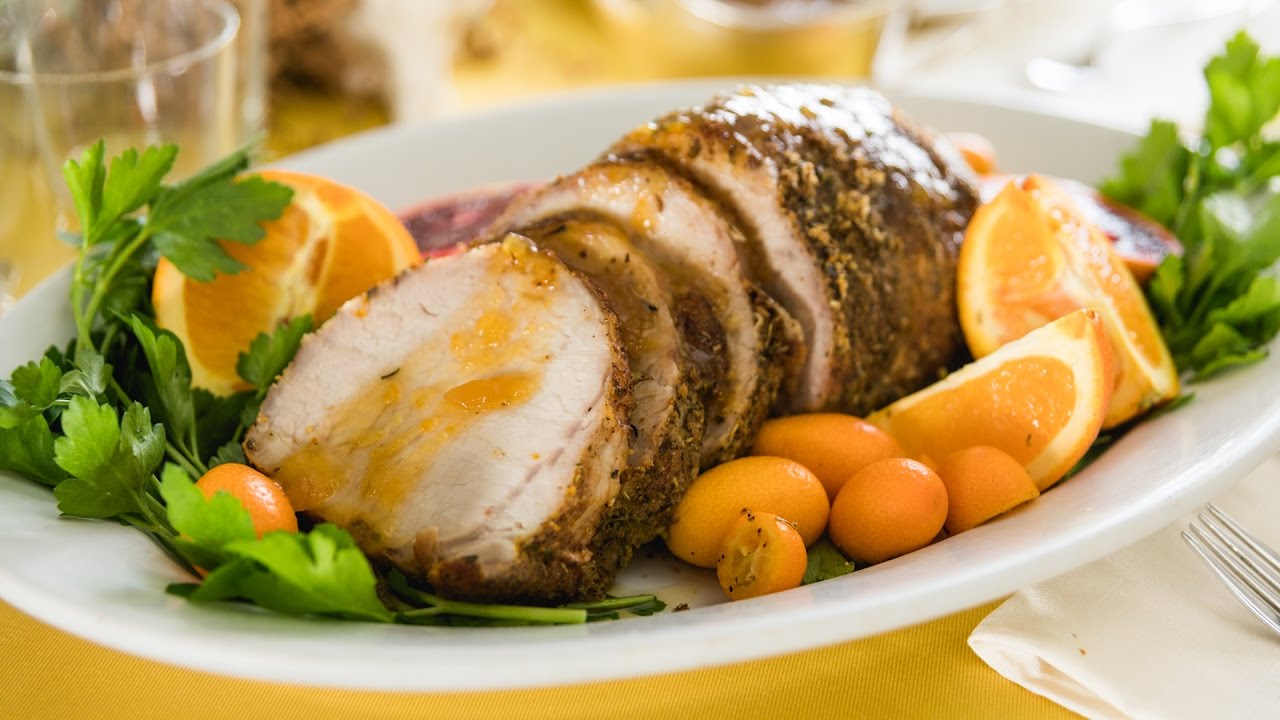 Citrus Glazed Pork Roast