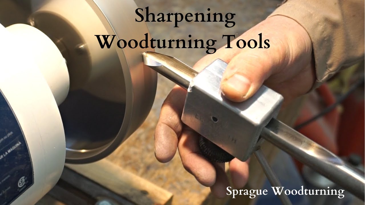 Woodturning - How I Sharpen My Woodturning Tools