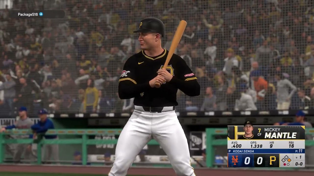 MLB The Show 25: DDS - S10 - Interleague - Gm 23 - Series 1 of 1 - NYM @ PIT