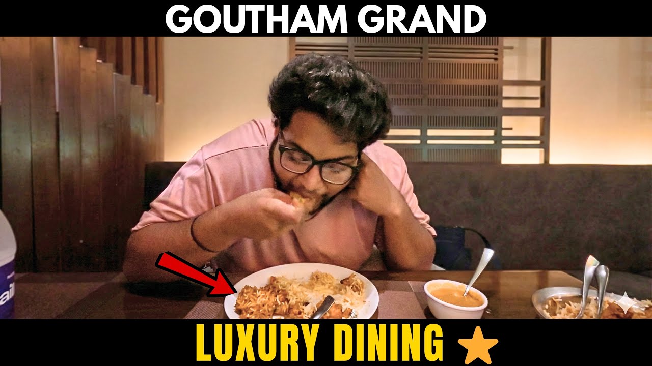 ME AT  Goutham Grand (Tenali) | 5-Star Hotel Biryani? ⭐️BY PD HUBS