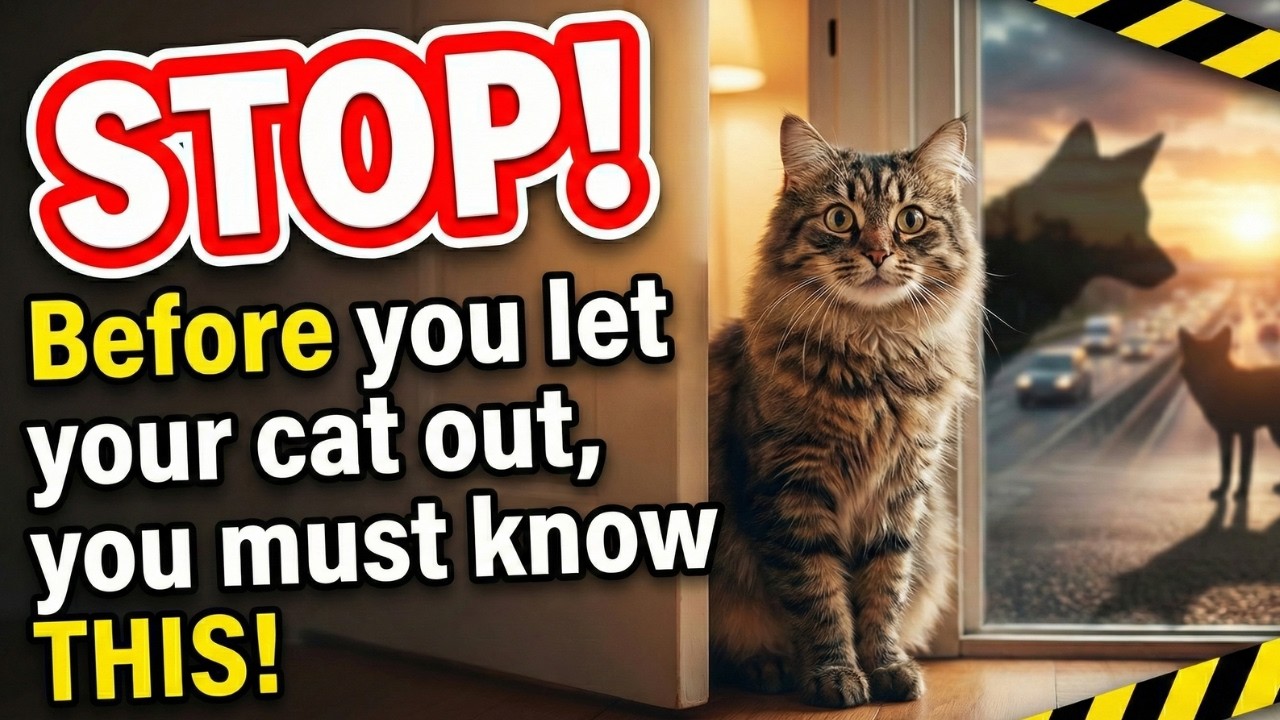 STOP! Before Letting Your Cat Outside, You Need To Know THIS!⚡️(Outdoor Cat Know-How)