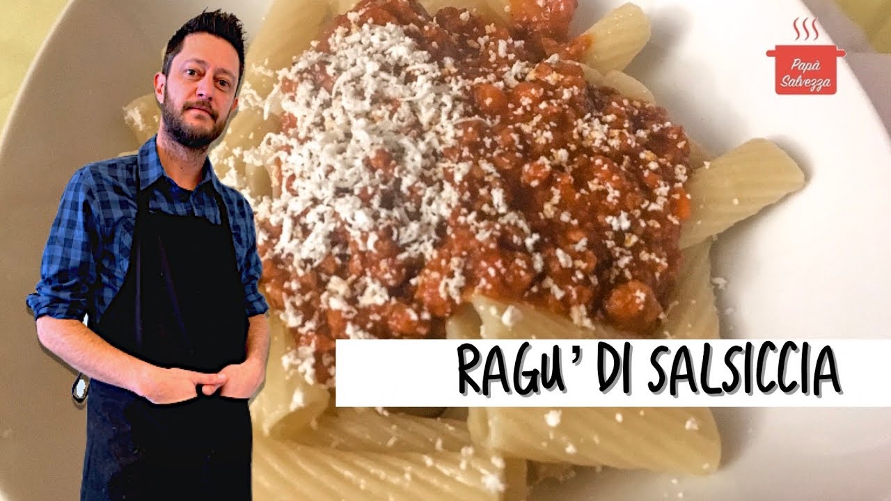 SUGO DI SALSICCIA semplice e goloso, i bambini lo adorano