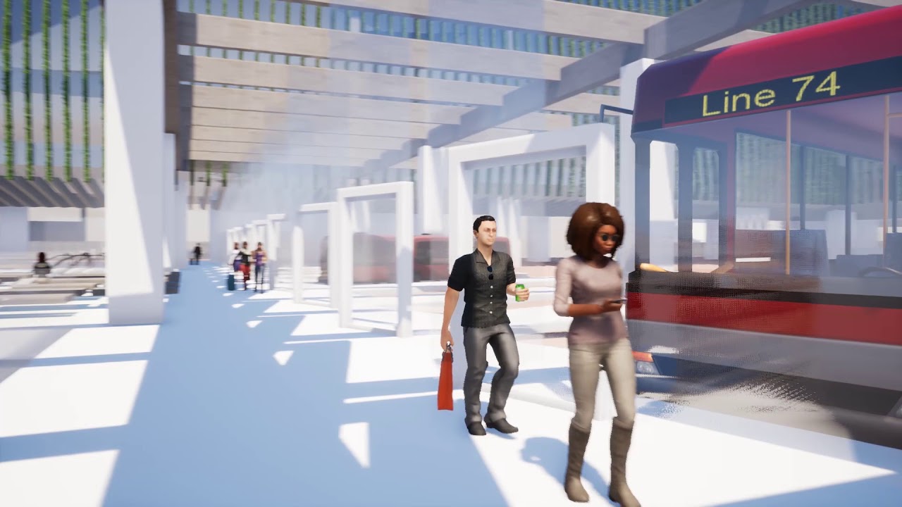 Oslo bussterminal på lokk over Oslo S, alternativ 2