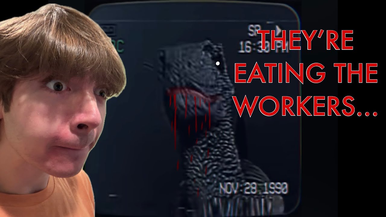 THE VELOCIRAPTORS ARE EATING THE WORKERS! (Jurassic Park Analog Horror)
