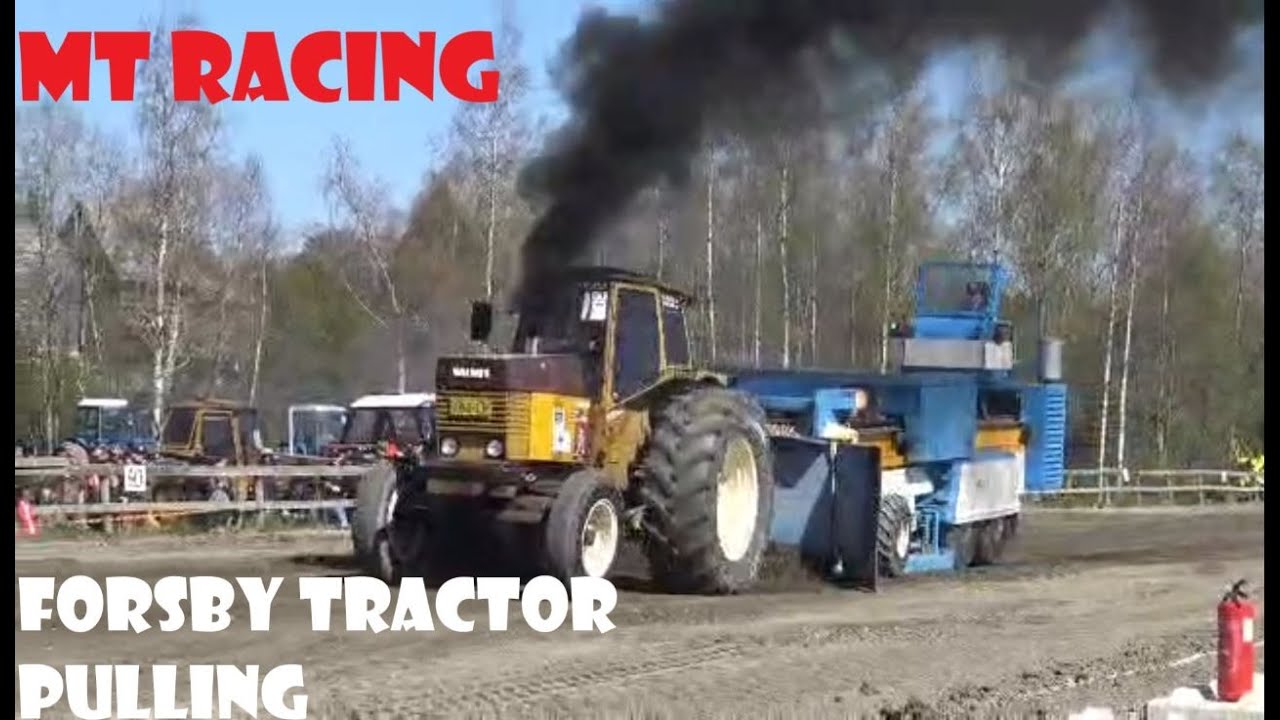 Kooste Forsbyn Tractor pulling kisoista. (Valmet 1102)
