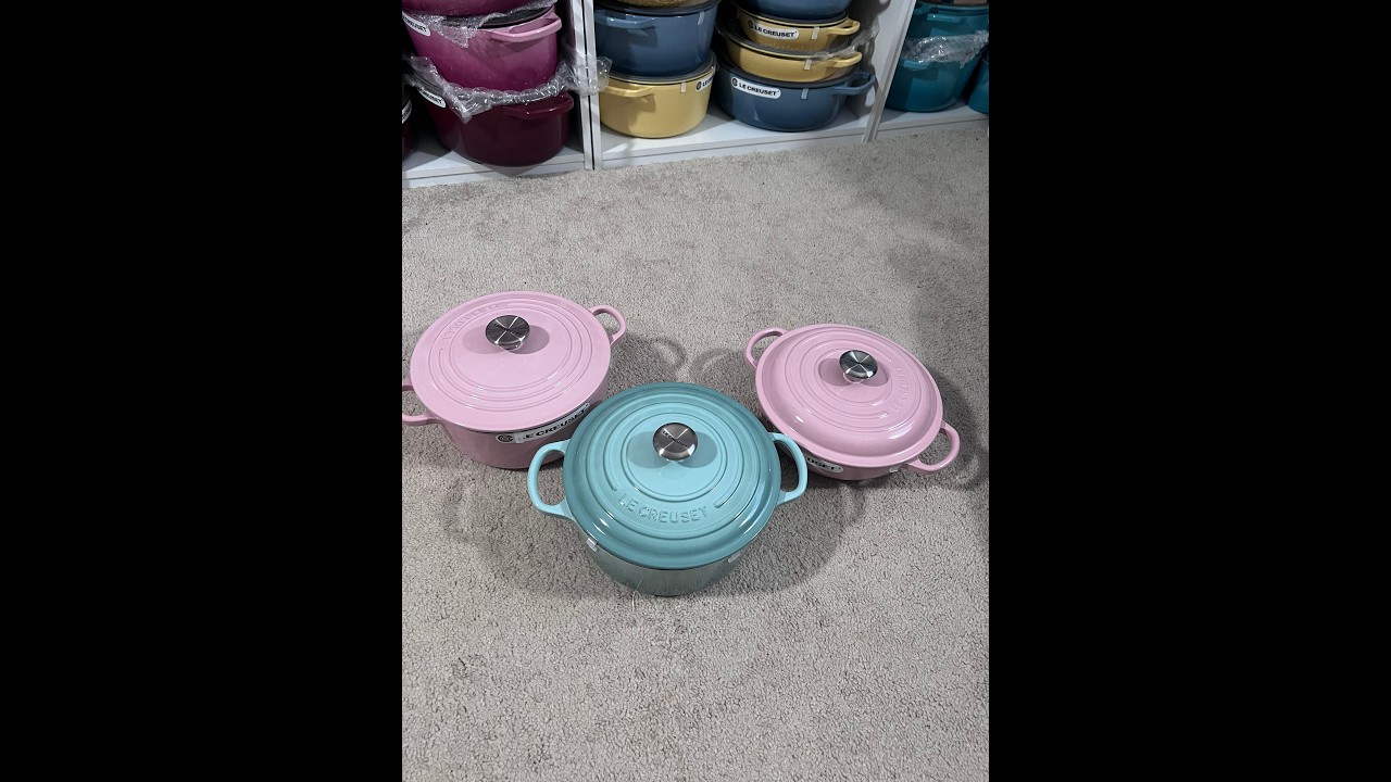 [Unboxing] Le Creuset from Japan | Retired Sage vs Chiffon Pink