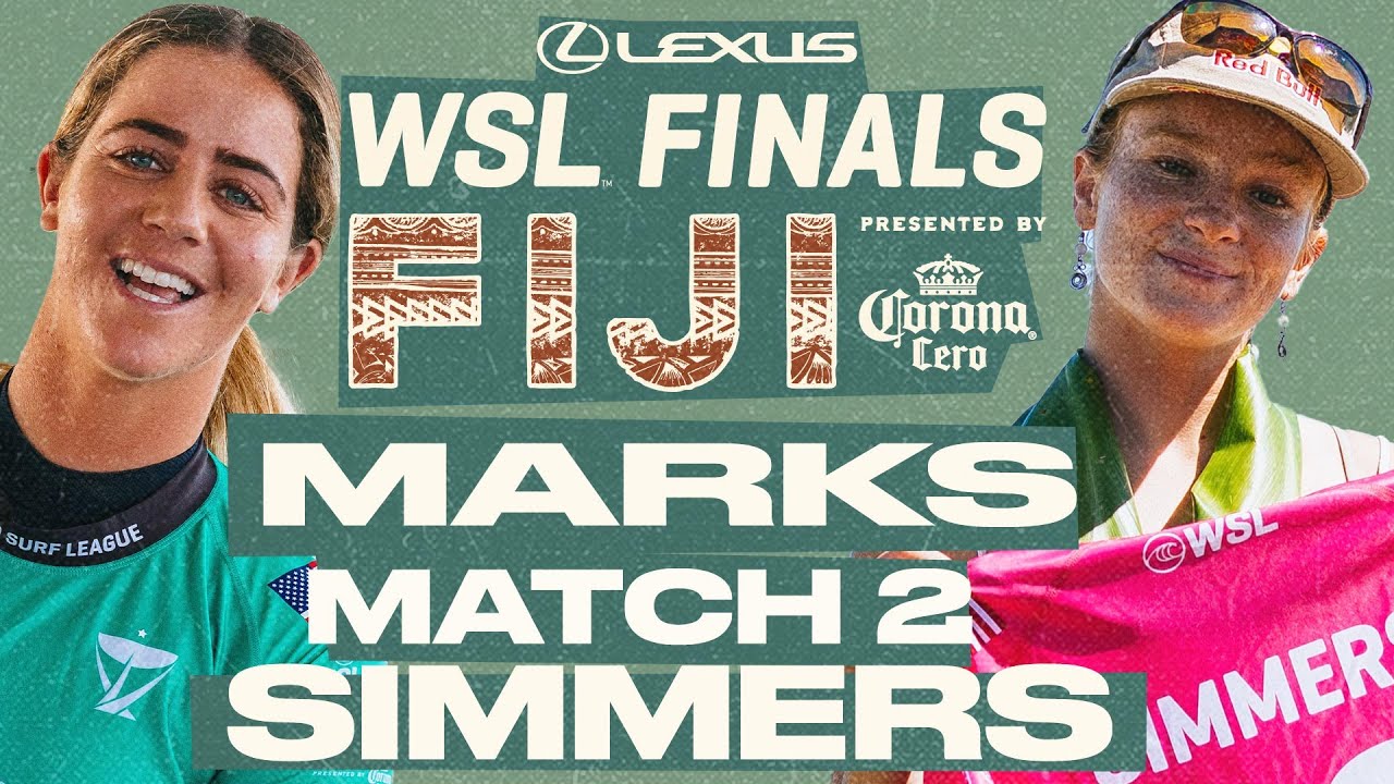 Caroline Marks vs Caitlin Simmers | Lexus WSL Finals Fiji pres by Corona Cero - Match 2