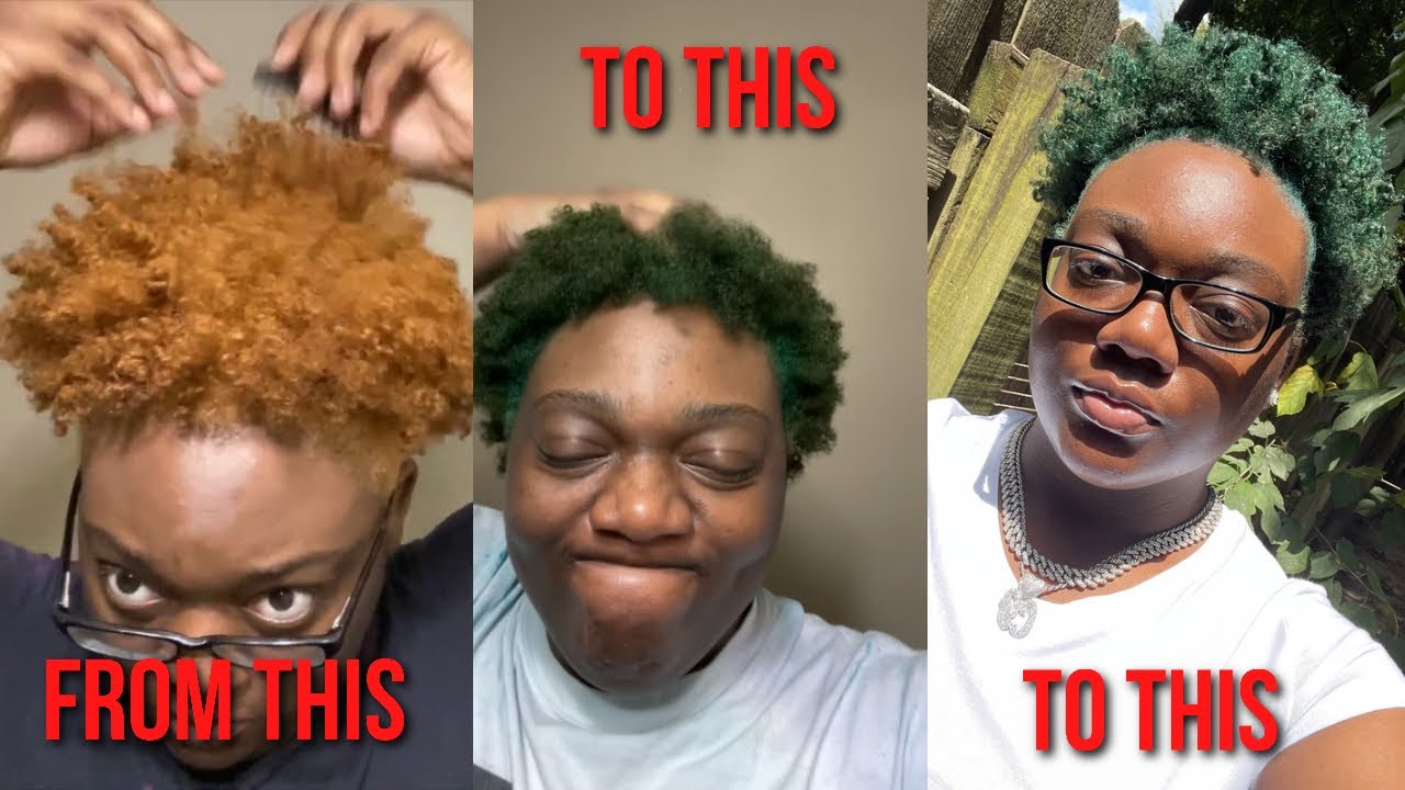 Dyeing My Hair Green | Adore Dye Emerald & Adore Dye Clover