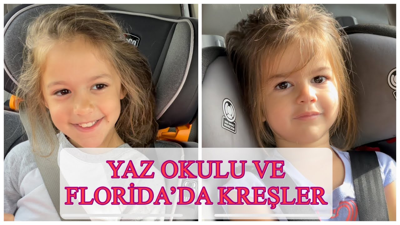 FLORİDA'DA KREŞ SİSTEMİ | LİLA’NIN OKULDA İLK GÜNÜ