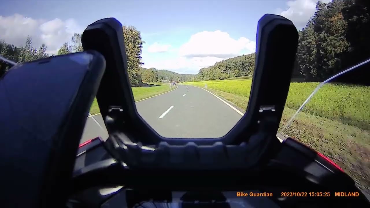 Motorrad Tour durch die Fränkische Schweiz von Hammerbühl nach Pottenstein Yamaha Tracer 7