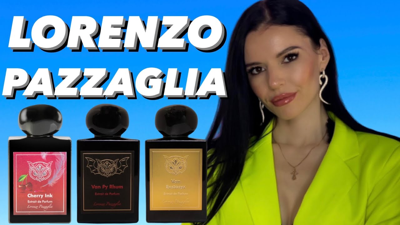 LORENZO PAZZAGLIA FRAGRANCES-VAN PY RHUM🧛🏻‍♂️,CHERRY INK,🍒CHOCO RAPTOR & OTHERS..(OVERVIEW)