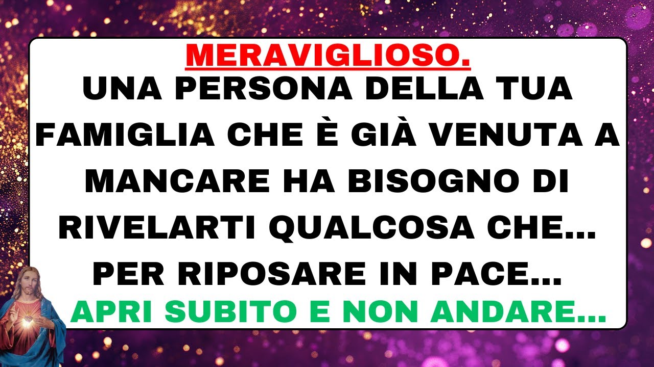😯 QUANDO SMETTERAI DI REALIZZARE, SAR&Agrave; TROPPO TARDI MESSAGGIO DA DIO✝DICE DIO✝MESSAGGIO DEGLI ANGELI