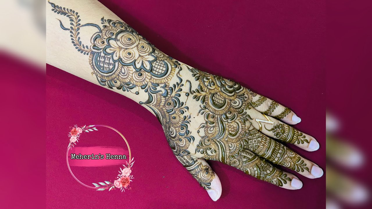 Arabic Mehedi Design | Eid Mehedi Design @MeherinsHenna  ❤️