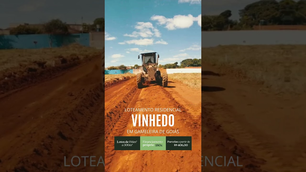 Loteamento Vinhedo: Um lote, mil possibilidades #meloborges #residencialvinhedo #loteamentos