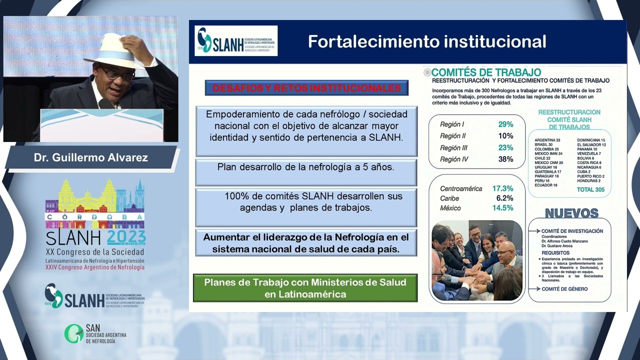 SLANH 2023 - CONFERENCIA PLENARIA SLANH (PREMIOS Y RECONOCIMIENTOS)