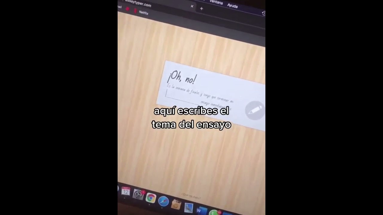Como hacer un ensayo automáticamente (página para hacer ensayo)| Luisito de Dios