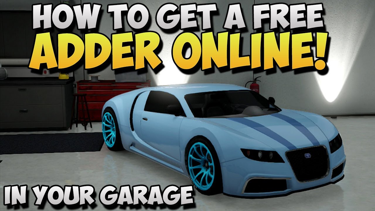 GTA 5 Glitches - How To Get A Free Bugatti And Store Any Vehicle In Your Garage 