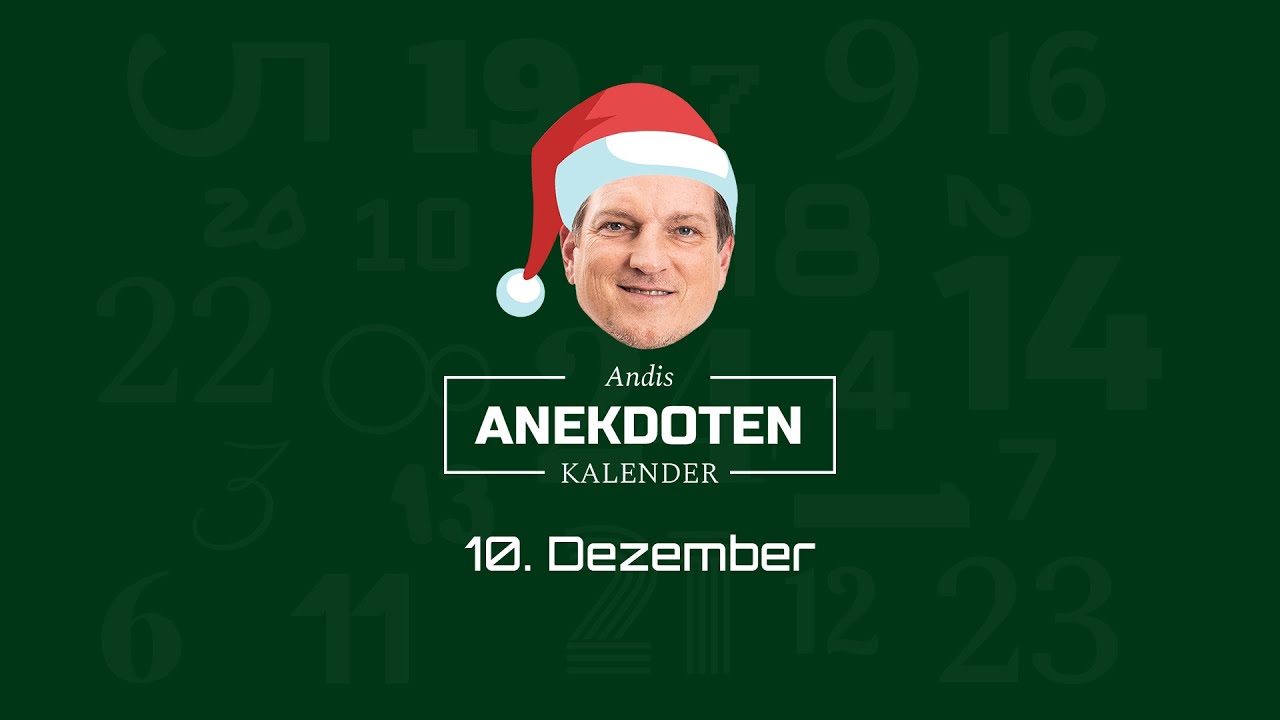 Andreas Herzog: Andis Anekdoten-Kalender 2020 | 10. Dezember