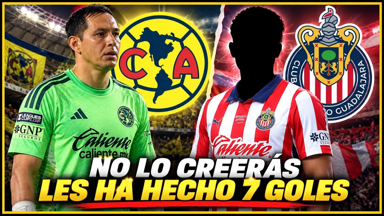 🚨Este jugador de CHIVAS TRAE DE HIJO al AM&Eacute;RICA: los n&uacute;meros NO MIENTEN