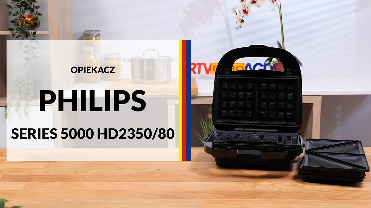 Opiekacz Philips Series 5000 HD2350/80 &ndash; dane techniczne &ndash; RTV EURO AGD